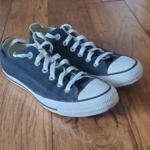 Converse Black and White Low-Top Sneakers